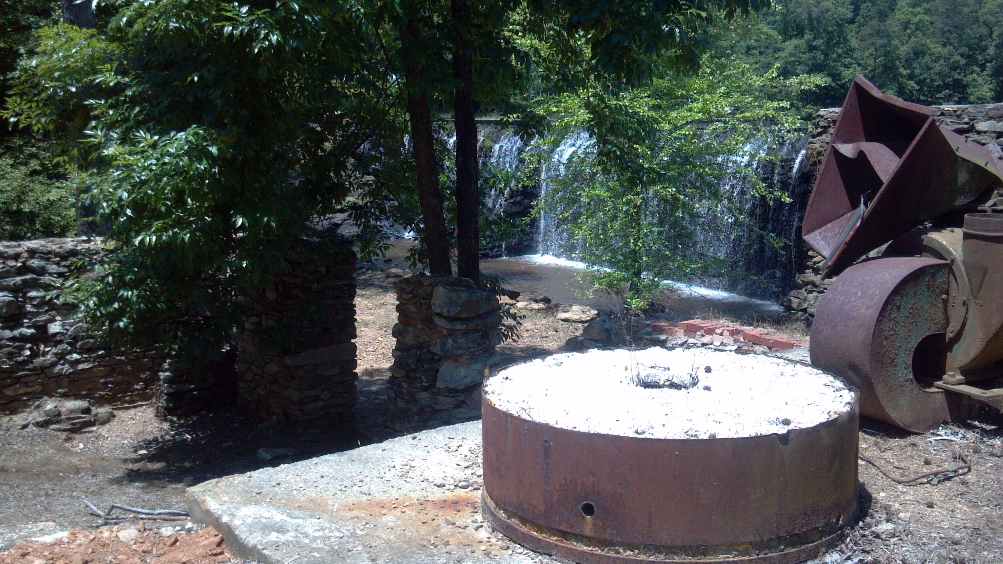 Gristmill with waterfall 2